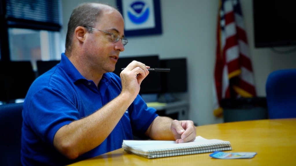 National Weather Service Science and Operations Officer Robert Ballard.