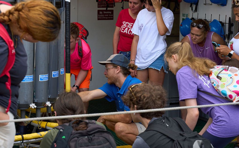 describing the CTD to a group of students