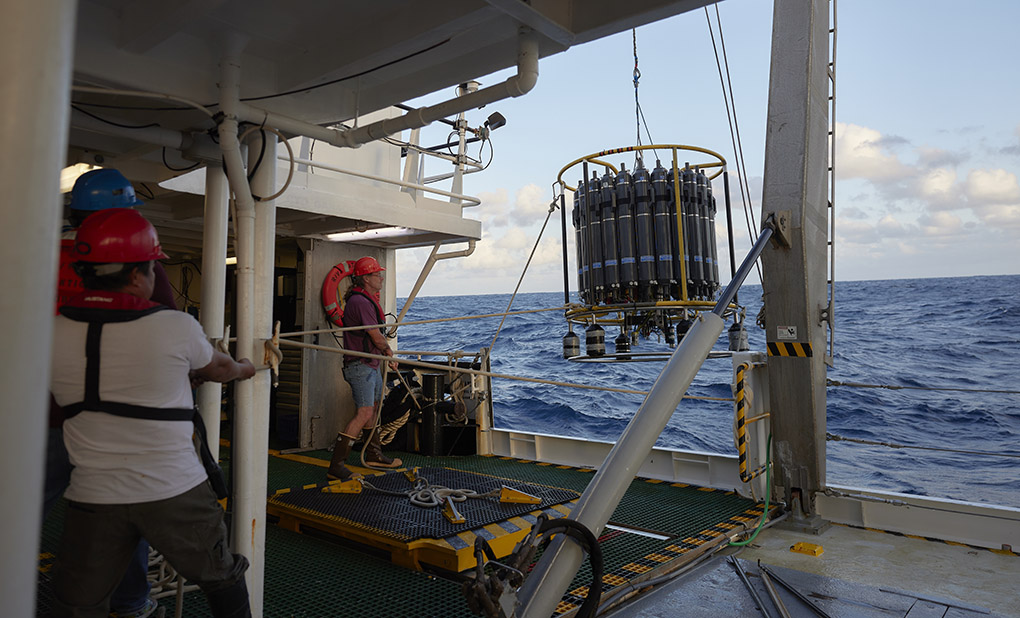 Aboard the RV Atlantic Explorer (RVAE)