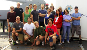 Group photo from the Chief Scientist Training Cruise