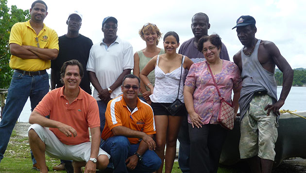 A team of representatives at the Food and Agriculture Organization (FAO) of the United Nations workshop held in Jamaica in 2010